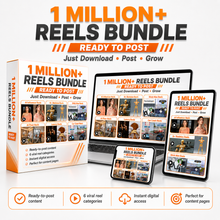 1 Million+ Ready-to-Post Reels Bundle | Viral Content Pack | AI Influencer, Luxury, Car Crash, Stickman & More